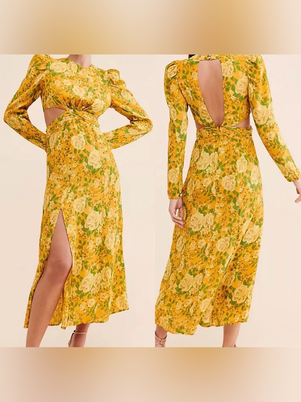 RAHI Rose Romance Kylie Midi Dress